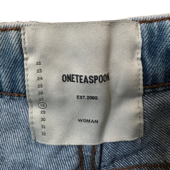One Teaspoon | The Trucker Distressed Jeans Size 28 - Picture 9 of 14
